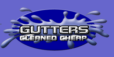 Gutters Cleaned Cheap Logo